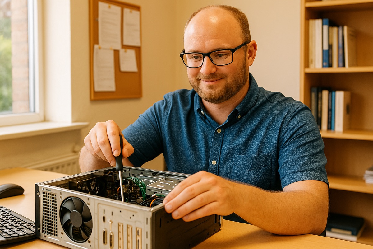 What does it actually mean to be the IT department for a small business?